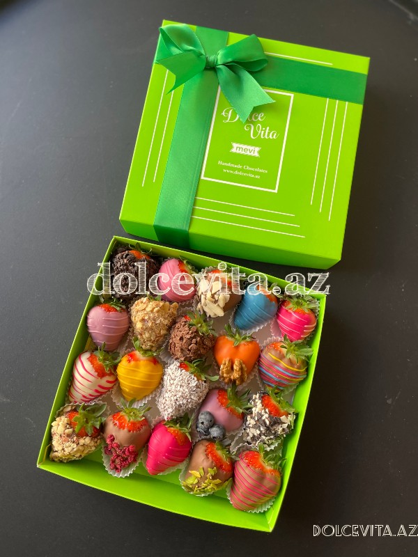 Choco strawberry box 20 pieces