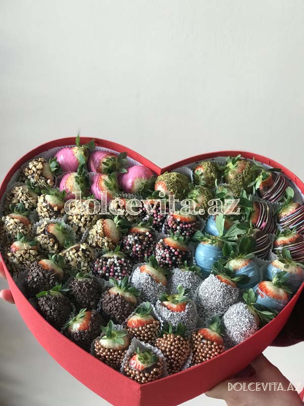 Heart-shaped box 50 pieces 